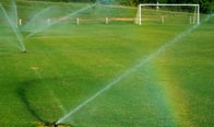 Impianto di irrigazione campo sportivo: tennis, calcio, rugby, golf..